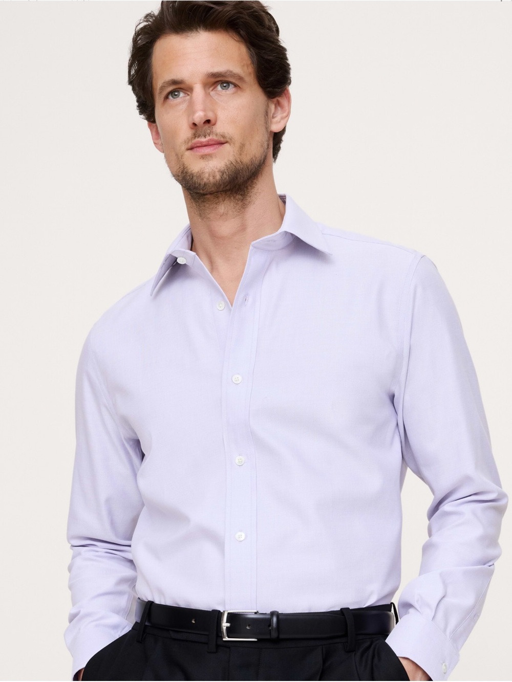 Banana Republic Pale Lavender Non-Iron shirt